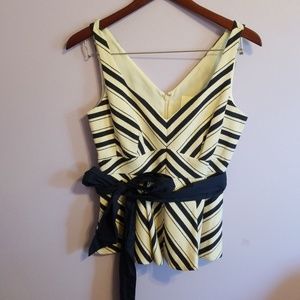 Maeve for Anthropologie peplum tank